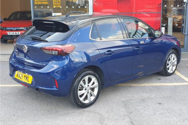 2021 Vauxhall Corsa 1.2 Turbo Elite Hatchback 5dr Petrol Auto Euro 6 (s/s) (100 ps) - Deep Blue Mstrl, photo 8