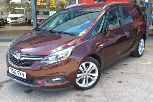2018 Vauxhall Zafira Tourer 1.4i Turbo SRi Nav MPV 5dr Petrol Manual (140 ps) - Cloth, photo 4