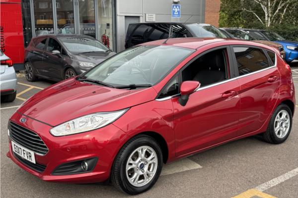 Non Franchise 2017 Ford Fiesta 1.5 TDCi ECOnetic Titanium Hatchback 5dr Diesel Manual Euro 6 (s/s) (95 ps) - Fabic - Cloth, photo 4