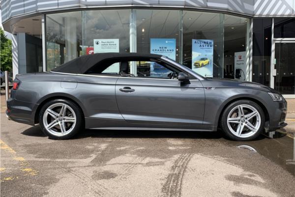 Non Franchise 2019 Audi A5 Cabriolet 2.0 TFSI 45 S line Convertible 2dr Petrol S Tronic quattro Euro 6 (s/s) (245 ps) - Fabic - Cloth, photo 9