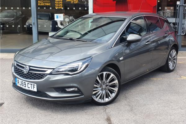 2019 Vauxhall Astra 1.4i Turbo Griffin Hatchback 5dr Petrol Auto (s/s) (150 ps) - Cloth Sienna/Jet Blk, photo 4