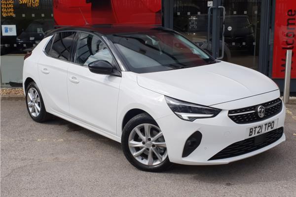 2021 Vauxhall Corsa 1.2 Turbo Elite Hatchback 5dr Petrol Auto Euro 6 (s/s) (100 ps) - Cloth, video preview