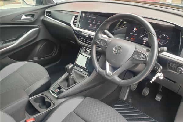 2022 Vauxhall Grandland 1.2 Turbo GS Line SUV 5dr Petrol Manual Euro 6 (s/s) (130 ps) - Harlekin Black, photo 12