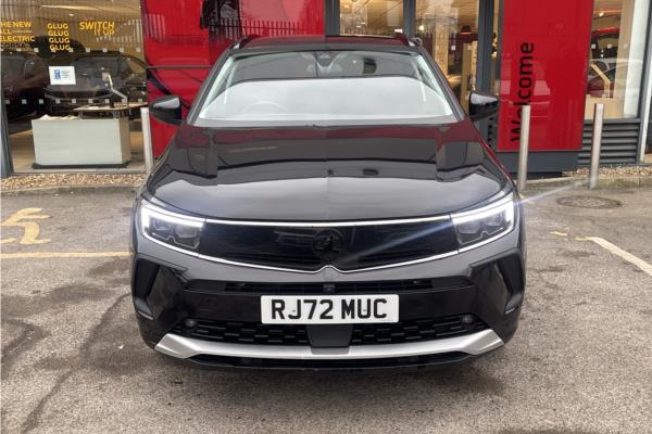 2022 Vauxhall Grandland 1.2 Turbo Ultimate SUV 5dr Petrol Auto Euro 6 (s/s) (130 ps) - Harlekin Black, photo 3