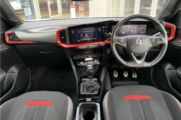 2021 Vauxhall Mokka 1.2 Turbo SRi Nav Premium SUV 5dr Petrol Manual Euro 6 (s/s) (100 ps) - Red Black Fabrc, photo 10