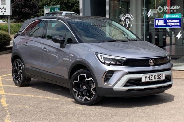 2022 Vauxhall Crossland 1.2 Turbo Elite Edition SUV 5dr Petrol Auto Euro 6 (s/s) (130 ps) - Cloth, video preview