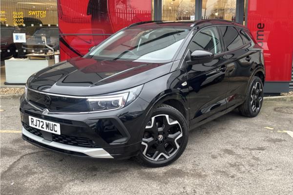 2022 Vauxhall Grandland 1.2 Turbo Ultimate SUV 5dr Petrol Auto Euro 6 (s/s) (130 ps) - Harlekin Black, photo 4