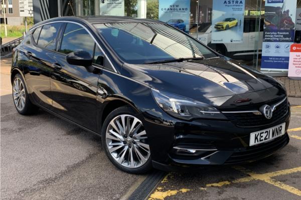 2021 Vauxhall Astra 1.2 Turbo Griffin Edition Hatchback 5dr Petrol Manual Euro 6 (s/s) (145 ps) - Cloth Sienna/Jet Blk, video preview