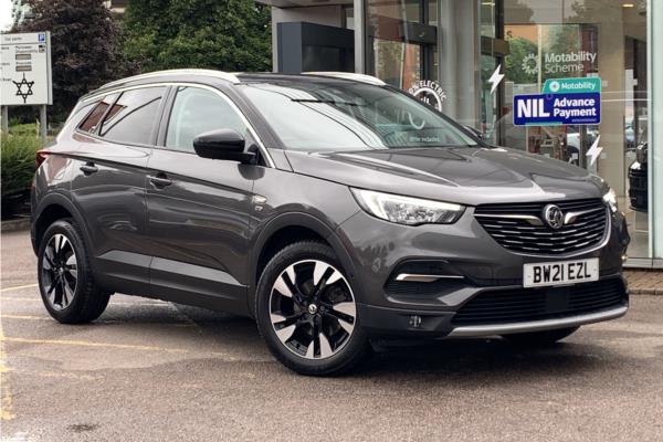 2021 Vauxhall Grandland X 1.2 Turbo Griffin Edition SUV 5dr Petrol Manual Euro 6 (s/s) (130 ps) - Cloth, video preview